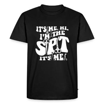 Sterile Processing Technician - Men's Premium Organic T-Shirt - black - Front - Nico (187cm)