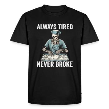 OR Operating Room Surgical Nurse - Men's Premium Organic T-Shirt - black - Front - Nico (187cm)