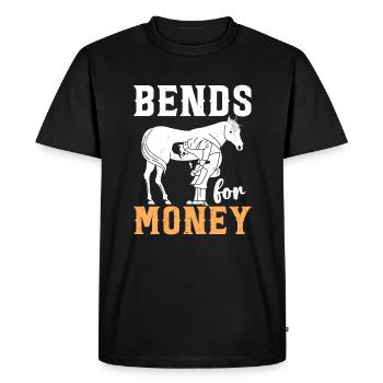 Maréchal-ferrant - T-shirt Premium bio Homme - noir - Devant - Nico (187cm)