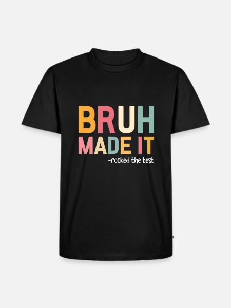 Testing Teacher Test Day - Männer Premium Bio T-Shirt - Schwarz