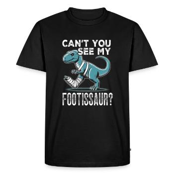 Chirurgie du pied amusante - T-shirt Premium bio Homme - noir - Devant - Nico (187cm)