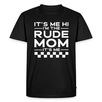 Musique ska mom ska - T-shirt Premium bio Homme - noir - Devant - Nico (187cm)