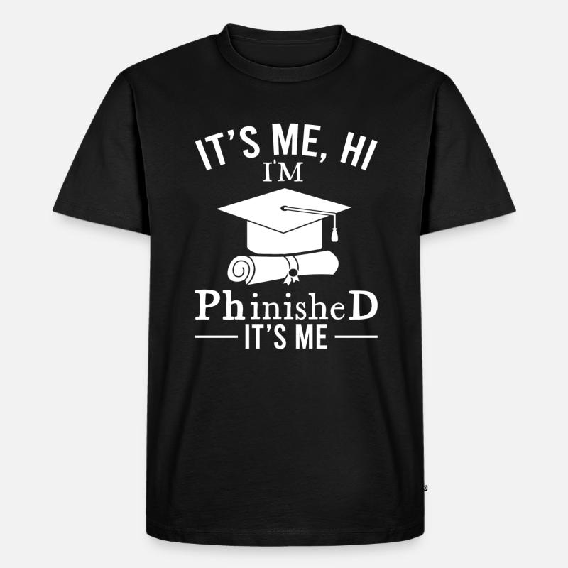 Dissertation student - Men's Premium Organic T-Shirt - black