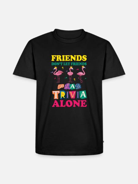 Trivia Night Host - Männer Premium Bio T-Shirt - Schwarz