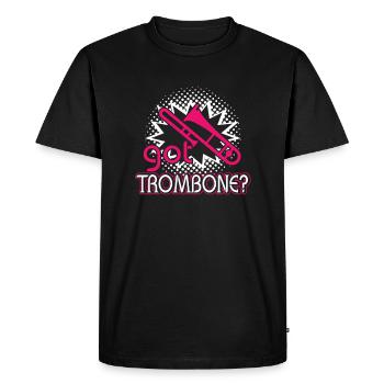 Got Trombone - Men's Premium Organic T-Shirt - black - Front - Nico (187cm)
