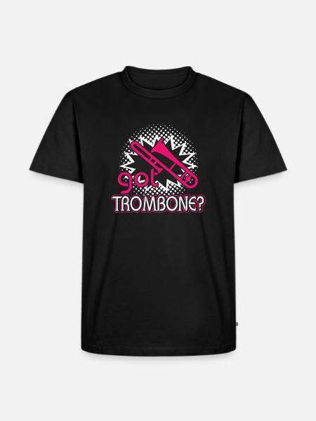 Got Trombone - Men's Premium Organic T-Shirt - black
