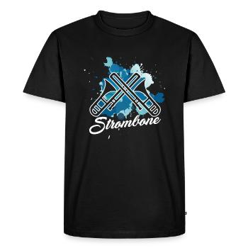 Awesome Trombone Player - Men's Premium Organic T-Shirt - black - Front - Nico (187cm)