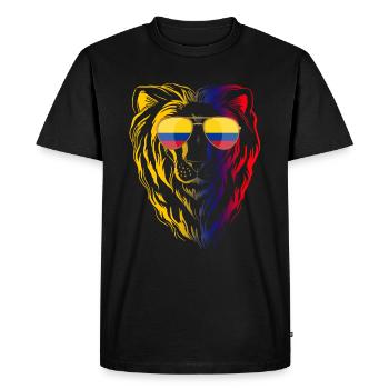 Colombie - T-shirt Premium bio Homme - noir - Devant - Nico (187cm)
