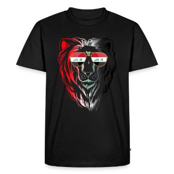 Irak - T-shirt Premium bio Homme - noir - Devant - Nico (187cm)