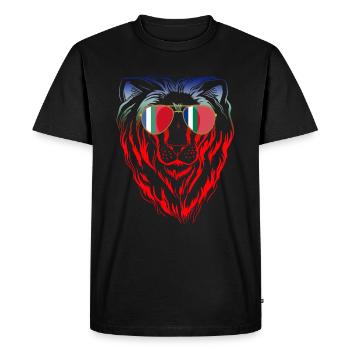 Republic of Maluku Selatan - Men's Premium Organic T-Shirt - black - Front - Nico (187cm)