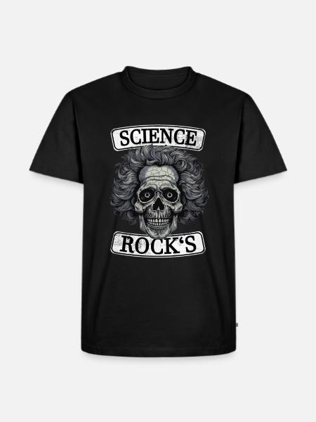 Roches scientifiques - T-shirt Premium bio Homme - noir