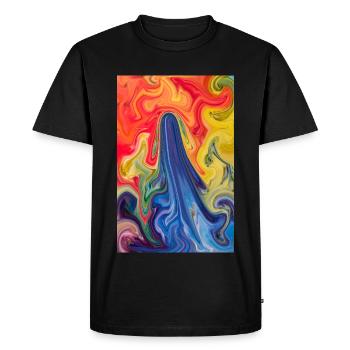 C'est de l'art - T-shirt Premium bio Homme - noir - Devant - Nico (187cm)
