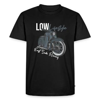 Bloc de l’Est KR 51 Schwalbe Vintage Retro Classic - T-shirt Premium bio Homme - noir - Devant - Nico (187cm)