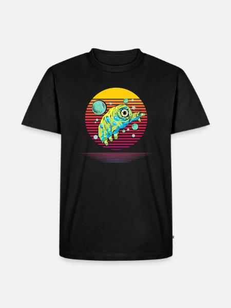 Tardigrade Vapor - Men's Premium Organic T-Shirt - black