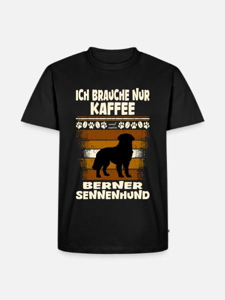 Bernese Mountain Dog - Men's Premium Organic T-Shirt - black