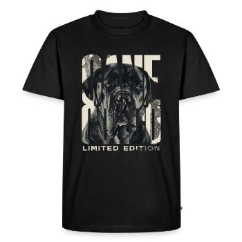 Propriétaire de chien Cane Corso - T-shirt Premium bio Homme - noir - Devant - Nico (187cm)