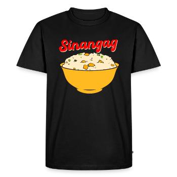 Philippines - Sinangag - Men's Premium Organic T-Shirt - black - Front - Nico (187cm)