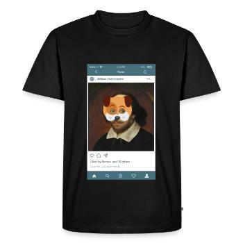 Cool Story "William Shakespeare" - T-shirt Premium bio Homme - noir - Devant - Nico (187cm)