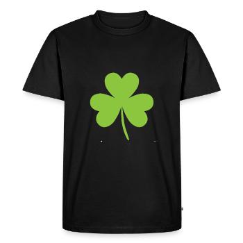 cloverleaf - T-shirt Premium bio Homme - noir - Devant - Nico (187cm)