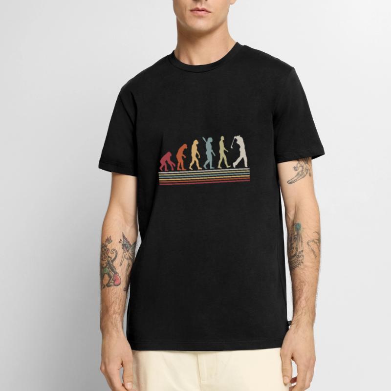 Evolution du golf T-shirt Premium bio Homme