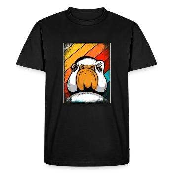 Goose - Men's Premium Organic T-Shirt - black - Front - Nico (187cm)