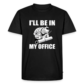 Welding - Men's Premium Organic T-Shirt - black - Front - Nico (187cm)