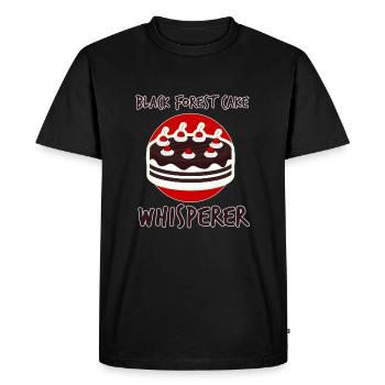 Cerises de la Forêt Noire Chuchoteurs - T-shirt Premium bio Homme - noir - Devant - Nico (187cm)