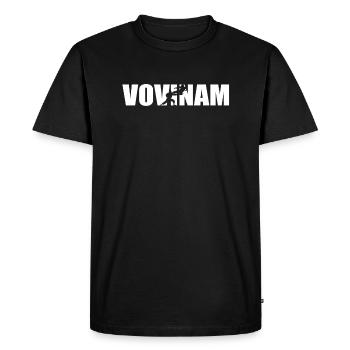Vovinam - Men's Premium Organic T-Shirt - black - Front - Nico (187cm)