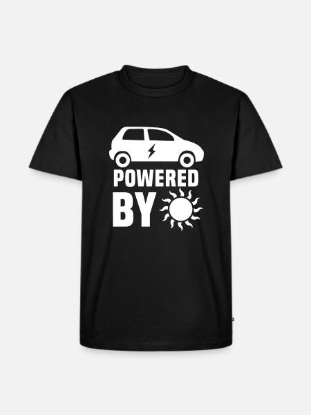 Electric car - Men's Premium Organic T-Shirt - black