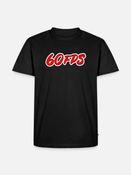 60fps - T-shirt Premium bio Homme - noir