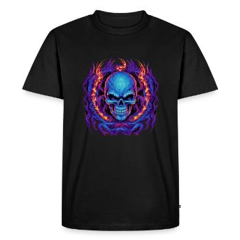 Monster Monster Demon Devil Vampire Guhl Zombie - Men's Premium Organic T-Shirt - black - Front - Nico (187cm)