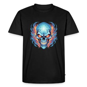 Monster Monster Demon Devil Vampire Guhl Zombie - Men's Premium Organic T-Shirt - black - Front - Nico (187cm)