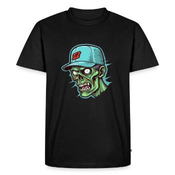Monster Monster Demon Devil Vampire Guhl Zombie - Men's Premium Organic T-Shirt - black - Front - Nico (187cm)