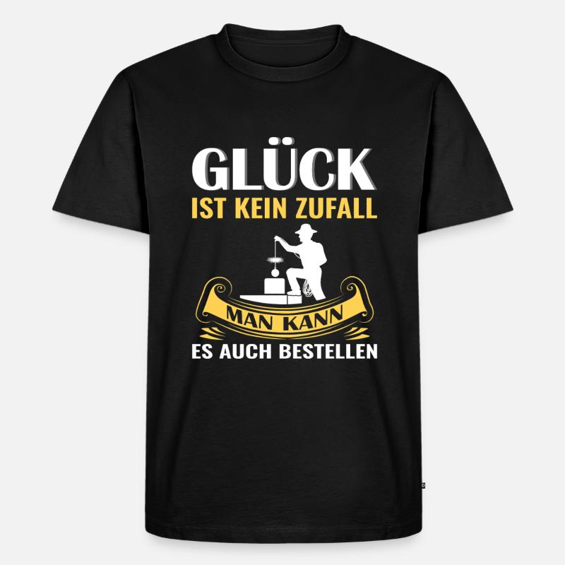 Schornsteinfeger Herren - Männer Premium Bio T-Shirt - Schwarz