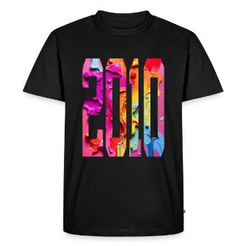 BUNT 16E ANNIVERSAIRE 2010 - T-shirt Premium bio Homme - noir - Devant - Nico (187cm)