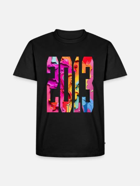 BUNT 13TH BIRTHDAY 2013 - Men's Premium Organic T-Shirt - black
