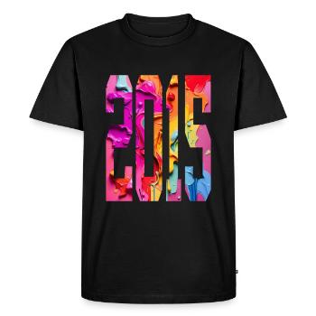 BUNT 11E ANNIVERSAIRE 2015 - T-shirt Premium bio Homme - noir - Devant - Nico (187cm)