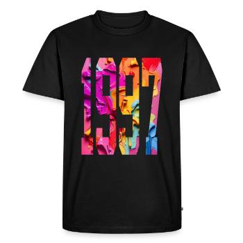 BUNT 29E ANNIVERSAIRE 1997 - T-shirt Premium bio Homme - noir - Devant - Nico (187cm)