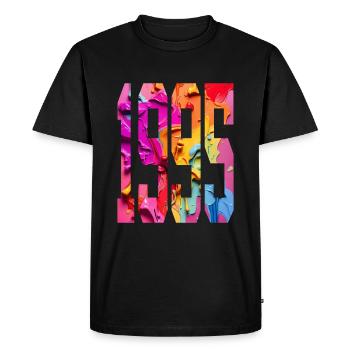 BUNT 31E ANNIVERSAIRE 1995 - T-shirt Premium bio Homme - noir - Devant - Nico (187cm)