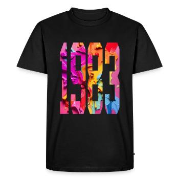 BUNT 43RD BIRTHDAY 1983 - Men's Premium Organic T-Shirt - black - Front - Nico (187cm)