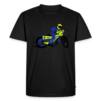 Speedway Team Sweden - Men's Premium Organic T-Shirt - black - Front - Nico (187cm)