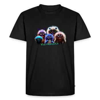MumzelHunt - T-shirt Premium bio Homme - noir - Devant - Nico (187cm)