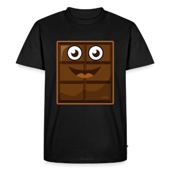 Milk And Chocolate Young Partners Kostuem HARIZ - Men's Premium Organic T-Shirt - black - Front - Nico (187cm)