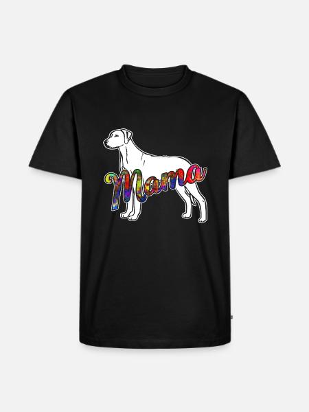 Rhodesian Ridgeback Rhodesian Ridgeback Mama - Men's Premium Organic T-Shirt - black