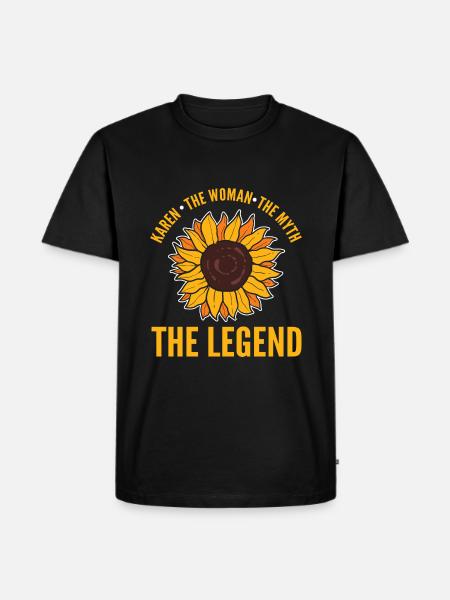 Karen - Men's Premium Organic T-Shirt - black