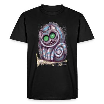 Sorcière Art 2 - T-shirt Premium bio Homme - noir - Devant - Nico (187cm)