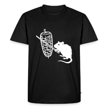 Kebab Rat Kebab Grill - T-shirt Premium bio Homme - noir - Devant - Nico (187cm)