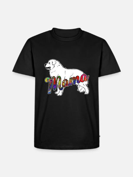 Great Pyrenees Great Pyrenees Mama - Men's Premium Organic T-Shirt - black