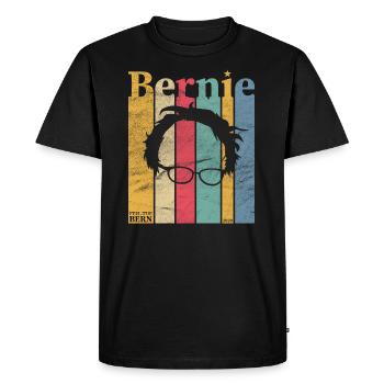 Bernie 2020 Bernie Sanders Supporters - T-shirt Premium bio Homme - noir - Devant - Nico (187cm)