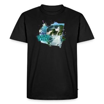 iguazu si j - T-shirt Premium bio Homme - noir - Devant - Nico (187cm)